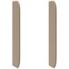 vidaXL Hovedg&aelig;rde&oslash;re Brun 80 x 16 x 4 cm PVC