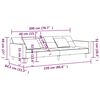 vidaXL 2-personers sovesofa med 2 puder fl&oslash;jl m&oslash;rkegr&oslash;n