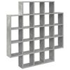 vidaXL V&aelig;ghylde Betongr&aring; 100 x 13 x 100 cm Konstrueret tr&aelig;