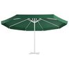 vidaXL udskiftningsdug til parasol 515 cm grøn