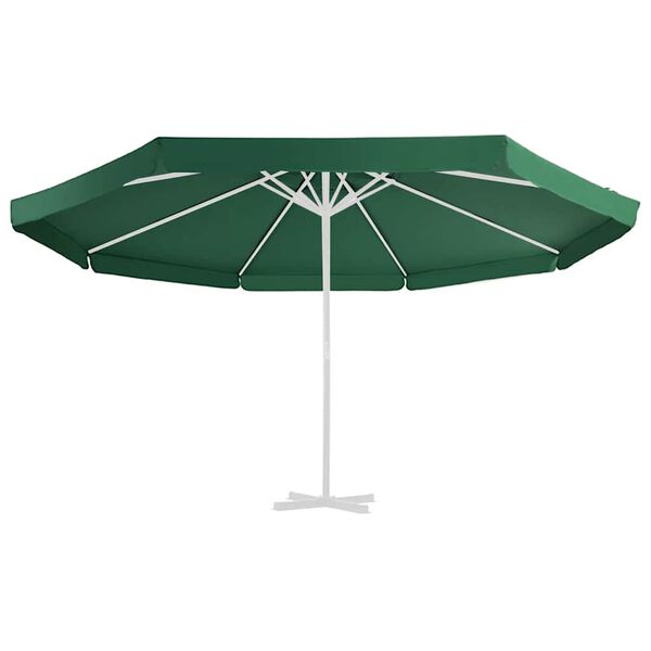 vidaXL udskiftningsdug til parasol 515 cm grøn