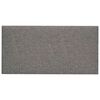 vidaXL V&aelig;ghovedg&aelig;rde 12 pcs Lysegr&aring; 30 x 15 cm Stof