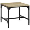 vidaXL sidebord 40x40x35 cm konstrueret tr&aelig; sonoma-eg