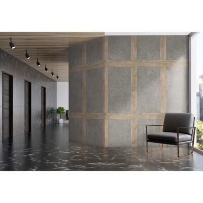 Grosfillex vægbeklædningsfliser Gx Wall+ 17x120cm 10 stk hammamtræ