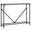 vidaXL konsolbord 102x22,5x75 cm konstrueret tr&aelig; gr&aring; sonoma-eg