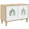 vidaXL TV-skab HANAU 69 x 33 x 50 cm Sonoma-eg Konstrueret tr&aelig;