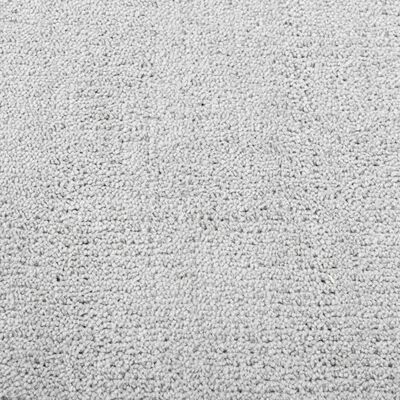 vidaXL gulvtæppe OVIEDO 80x150 cm kort luv grå