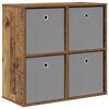 vidaXL Sideboard med skuffe Gammelt tr&aelig; 68,5 x 32 x 67 cm