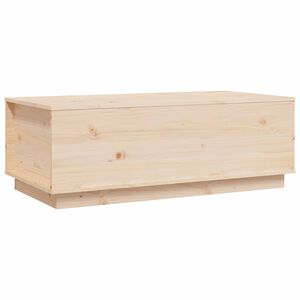 vidaXL sofabord 100x50x35 cm massivt fyrretr&aelig;
