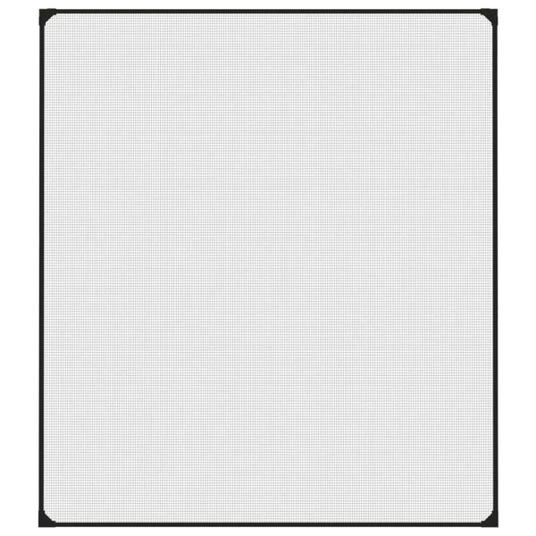vidaXL magnetisk insektnet til vinduer 130x150 cm antracitgr&aring;