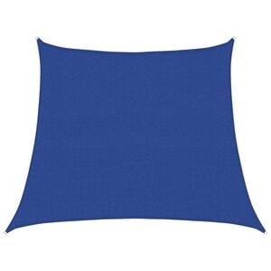 vidaXL solsejl 3/4x3 m 160 g/m&sup2; trapezformet HDPE bl&aring;