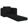 vidaXL Sovesofa Sort 98 x 71 x 83 cm Stof