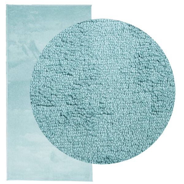 vidaXL gulvt&aelig;ppe OVIEDO 100x200 cm kort luv gr&oslash;n