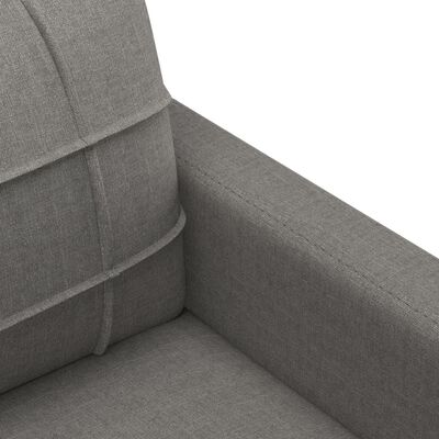 vidaXL 3-personers sofa 210 cm stof mørkegrå