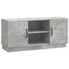 vidaXL TV-skab 102 x 34,5 x 47 cm Betongr&aring; Konstrueret tr&aelig;