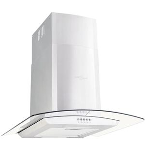 vidaXL v&aelig;gmonteret emh&aelig;tte 60 cm rustfrit st&aring;l 756 m&sup3;/t LED