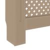 vidaXL radiatorskjuler 78 cm MDF