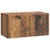 vidaXL V&aelig;gh&aelig;ngt TV-skab 59,5 x 31 x 30 cm Gammelt tr&aelig; Konstrueret tr&aelig;