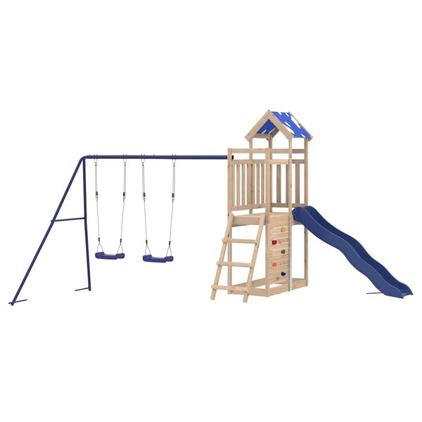 vidaXL udend&oslash;rs leges&aelig;t massivt fyrretr&aelig;