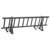 vidaXL Tag snefang Antracit 100 x 29,5 x 34,5 cm St&aring;l