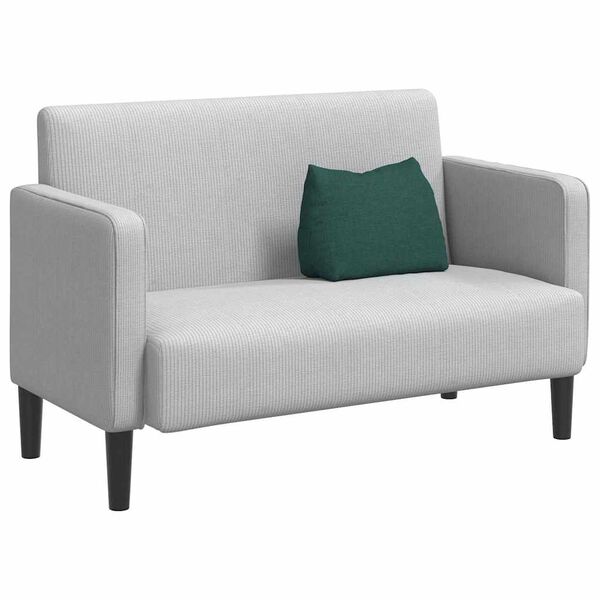 vidaXL Rygpude Mørkegrøn 45 x 20 x 35 cm Stof