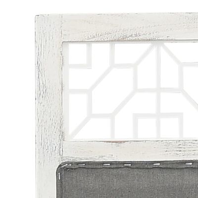 vidaXL 3-panels rumdeler 105x165 cm stof grå