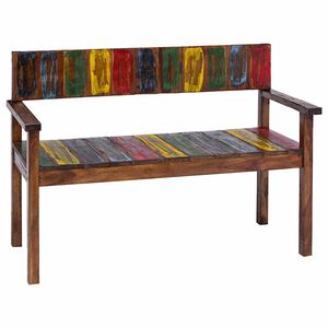 vidaXL spisebordsstole 4 stk. massivt genbrugstr&aelig;