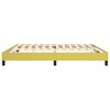 vidaXL Boxspring sengeramme Gr&oslash;n 200x200 cm Stof