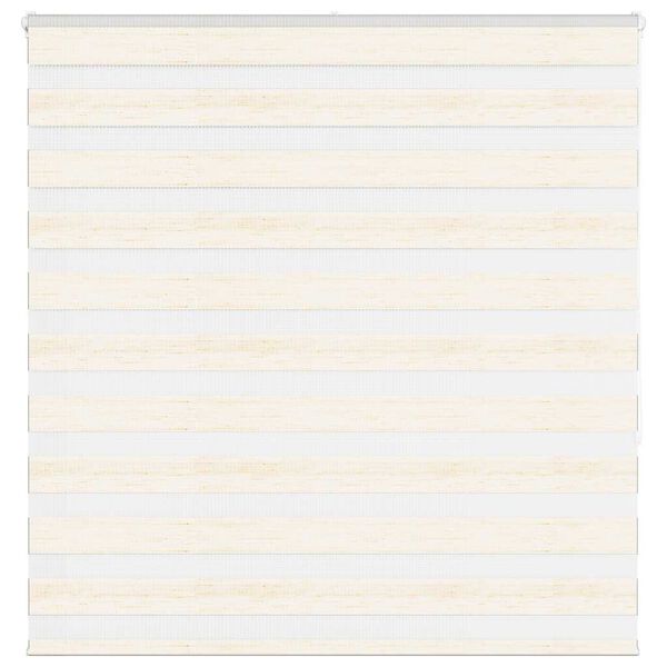 vidaXL zebragardin marmorbeige 140x150 cm stofbredde 135,9cm polyester