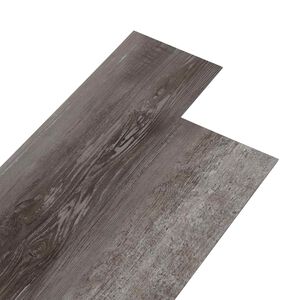 vidaXL Selvkl&aelig;bende Gulvplank Stribet Tr&aelig; 4,46 m&sup2; 32 stk. PVC