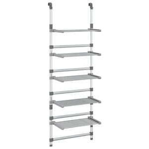 vidaXL h&aelig;ngende t&oslash;rrestativ 5 niveauer aluminium