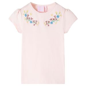 T-shirt til b&oslash;rn str. 116 lyser&oslash;d