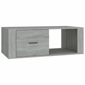 vidaXL sofabord 100x50,5x35 cm konstrueret tr&aelig; gr&aring; sonoma-eg