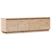 vidaXL tv-bord 156x37x45 cm massivt fyrretr&aelig;