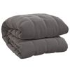 vidaXL tyngdet&aelig;ppe 200x230 cm 13 kg stof gr&aring;