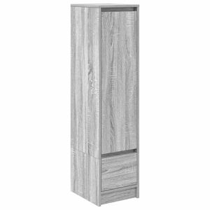 vidaXL h&oslash;jskab 29,5x34x119,5 cm konstrueret tr&aelig; gr&aring; sonoma-eg