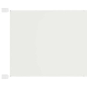 vidaXL lodret markise 140x270 cm oxfordstof hvid