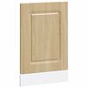 vidaXL l&aring;ge til opvaskemaskine Kalmar 45x1,5x57 cm sonoma-eg
