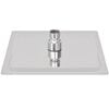 vidaXL bruserhoveder rainshower 2 stk. rustfrit st&aring;l 20 x 20 cm