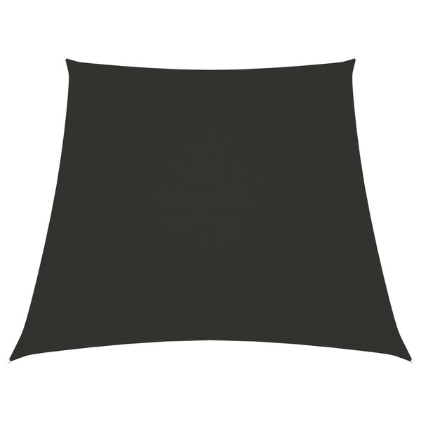 vidaXL solsejl 2/4x3 m trapezformet oxfordstof antracitgr&aring;