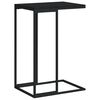 vidaXL sidebord 40x30x59 cm konstrueret tr&aelig; sort