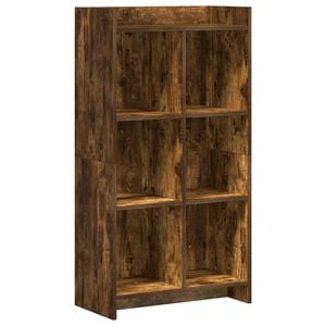 vidaXL Bogreol R&oslash;get eg 59 x 30 x 111 cm Konstrueret tr&aelig;