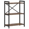 vidaXL Bogreol 60 x 30 x 85 cm Konstrueret tr&aelig; R&oslash;get eg