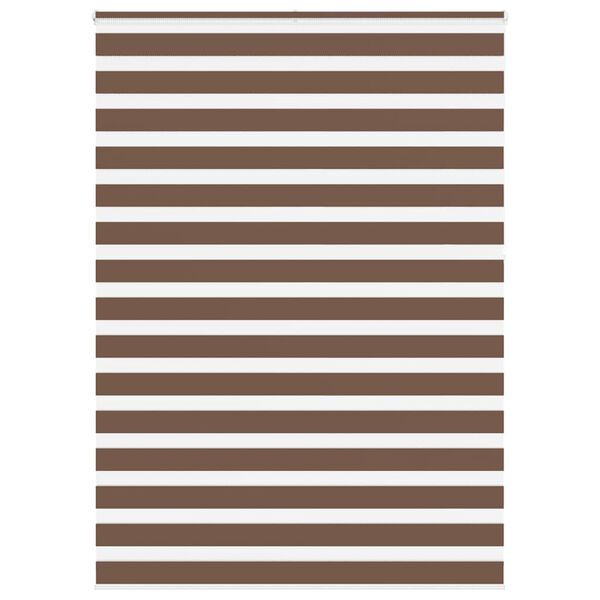 vidaXL zebragardin brun 160x230 cm stofbredde 155,9 cm polyester