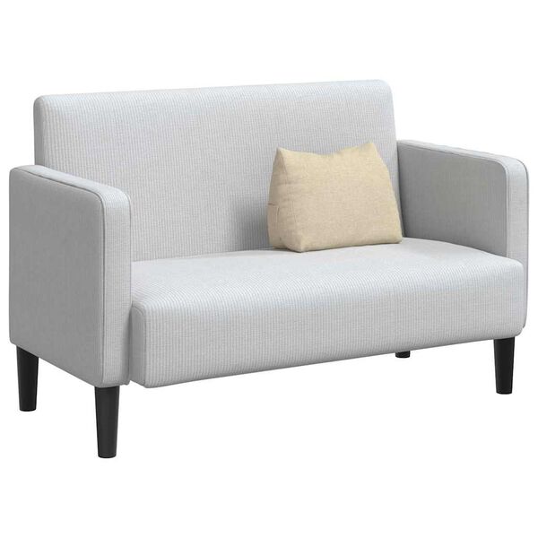 vidaXL Rygpude Creme 45 x 20 x 35 cm Stof