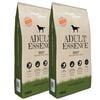 vidaXL t&oslash;rfoder til hunde 2 stk. Adult Essence Beef 30 kg