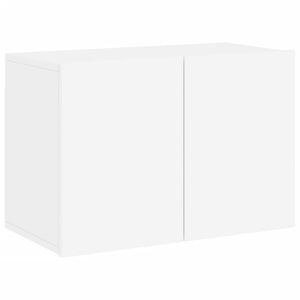 vidaXL v&aelig;gh&aelig;ngt tv-bord 60x30x41 cm hvid