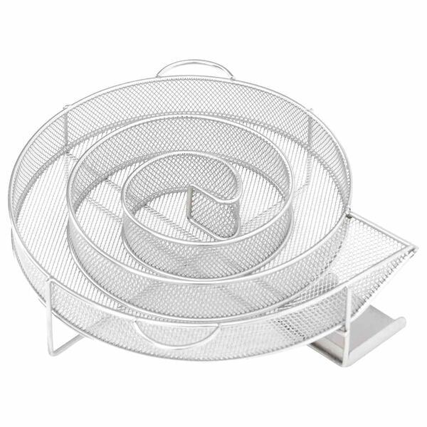 vidaXL koldr&oslash;gsgenerator rund 19,5 cm rustfrit st&aring;l