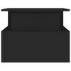 vidaXL sofabord 90x55x42,5 cm konstrueret træ sort