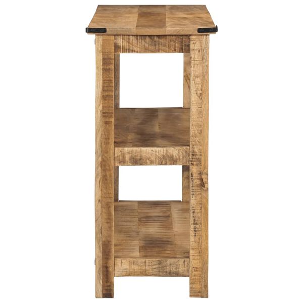 vidaXL konsolbord 100x35x75 cm massivt mangotræ